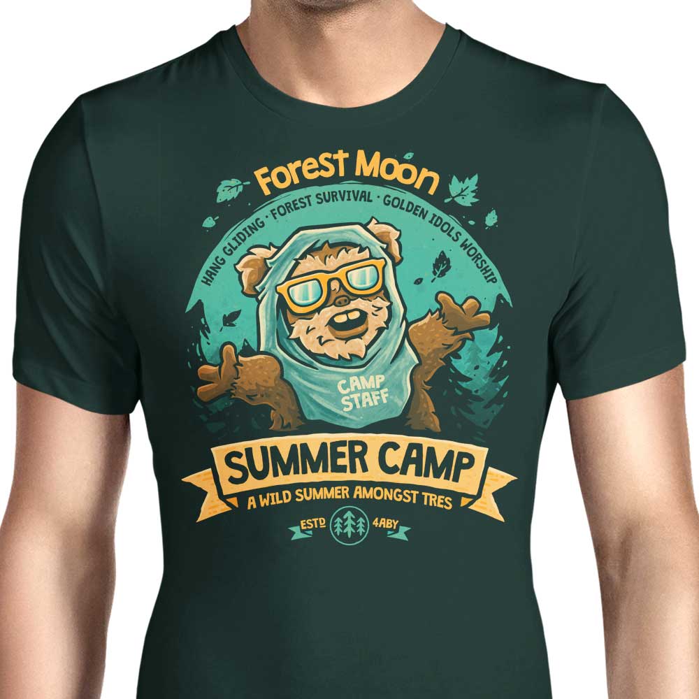 Forest Moon Summer Camp Men's Apparel - Adult & Kids T-Shirts, Sweatshirts & Hoodies apparel design preview 1