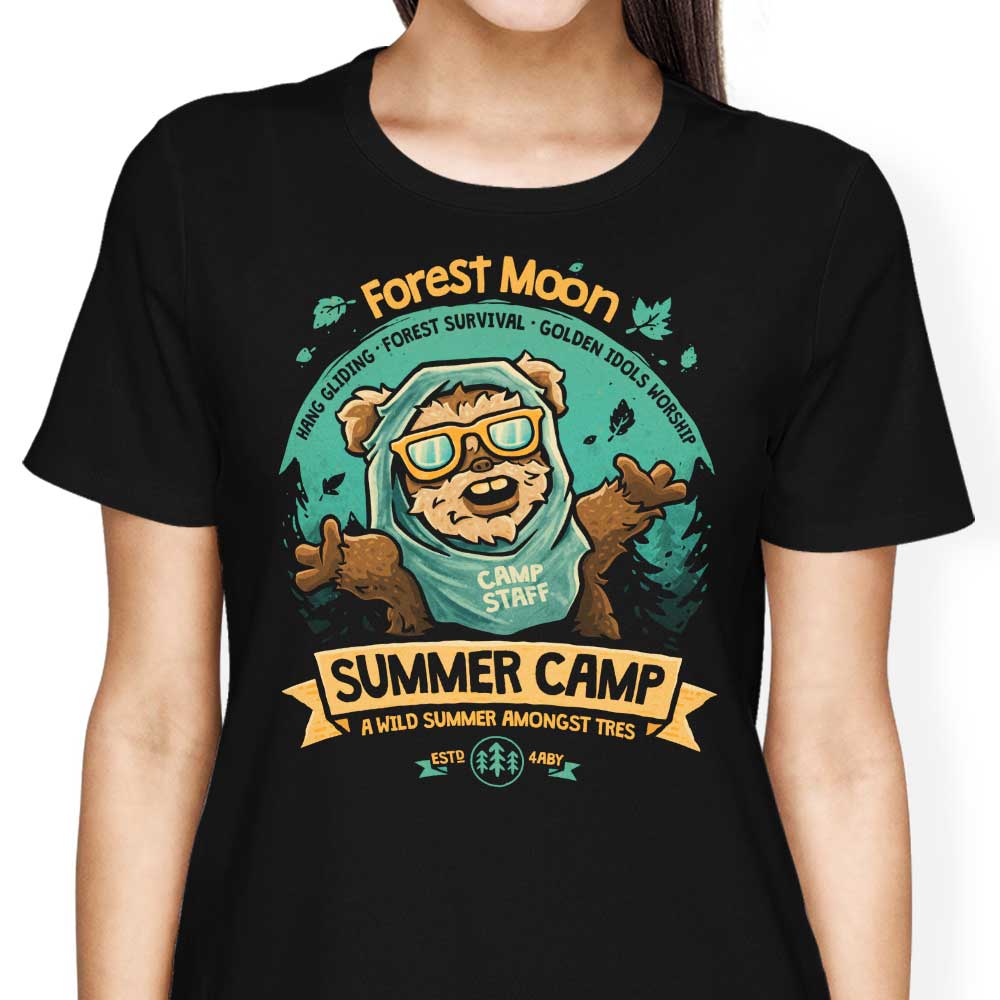 Forest Moon Summer Camp Women's Apparel - Adult & Kids T-Shirts, Sweatshirts & Hoodies apparel design preview 2