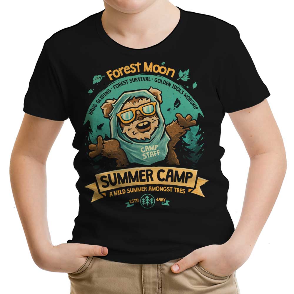 Forest Moon Summer Camp Youth Apparel - Adult & Kids T-Shirts, Sweatshirts & Hoodies apparel design preview 2