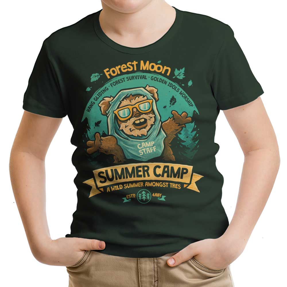 Forest Moon Summer Camp Youth Apparel - Adult & Kids T-Shirts, Sweatshirts & Hoodies apparel design preview 1