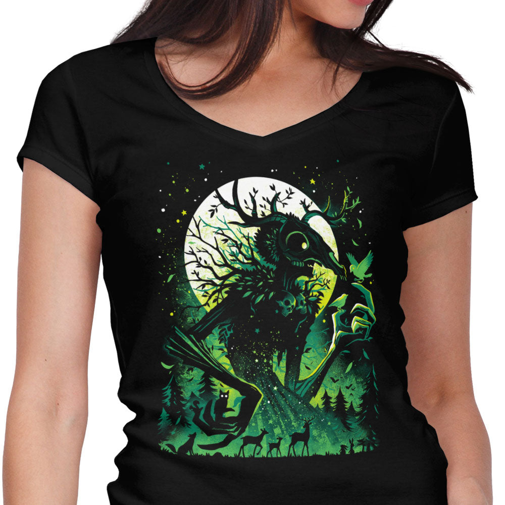 Forestborn Women's V-Neck - Adult & Kids T-Shirts, Sweatshirts & Hoodies apparel design preview 1