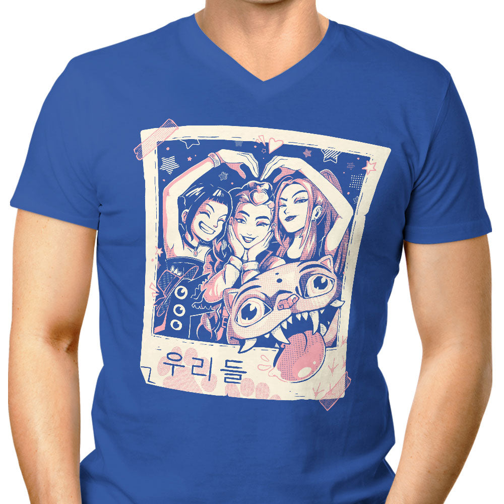 Forever Weird Men's V-Neck - Adult & Kids T-Shirts, Sweatshirts & Hoodies apparel design preview 1
