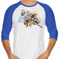 Fort Night 3/4 Sleeve Raglan - Adult & Kids T-Shirts, Sweatshirts & Hoodies apparel design preview 1