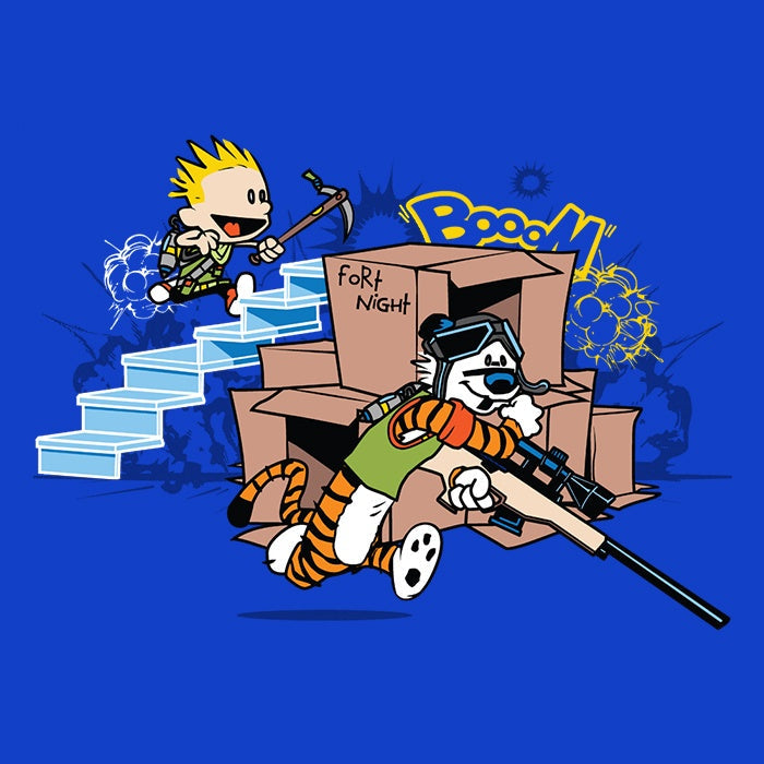 Fort Night Ringer - Adult & Kids T-Shirts, Sweatshirts & Hoodies apparel design preview 2