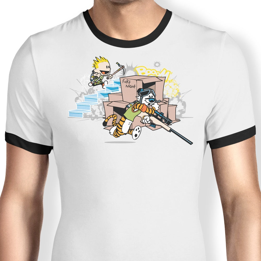 Fort Night Ringer - Adult & Kids T-Shirts, Sweatshirts & Hoodies apparel design preview 1
