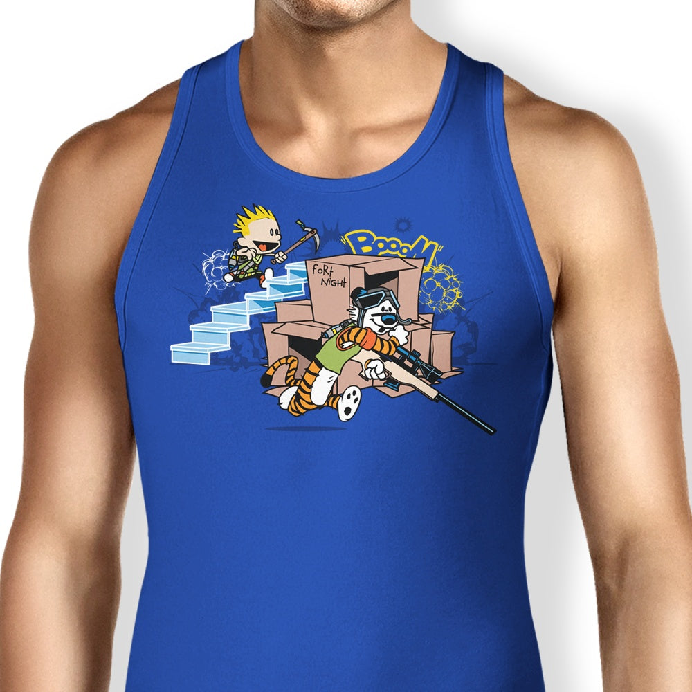 Fort Night Tank Top - Adult & Kids T-Shirts, Sweatshirts & Hoodies apparel design preview 1