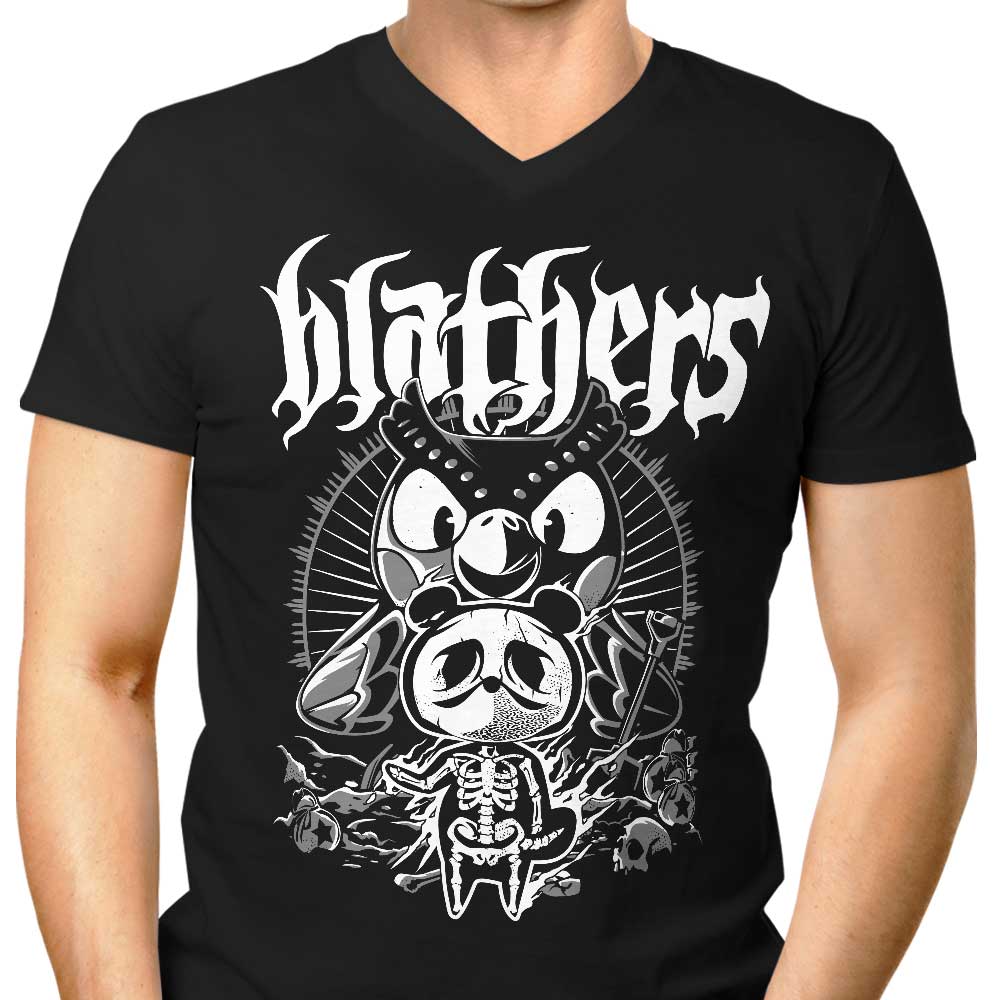 Fossil Owl Men's V-Neck - Adult & Kids T-Shirts, Sweatshirts & Hoodies apparel design preview 1