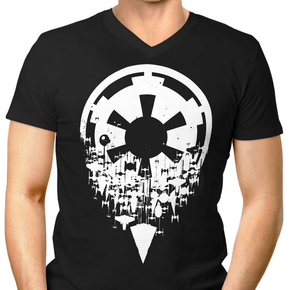 Fractured Empire Men's V-Neck - Adult & Kids T-Shirts, Sweatshirts & Hoodies apparel design preview 1
