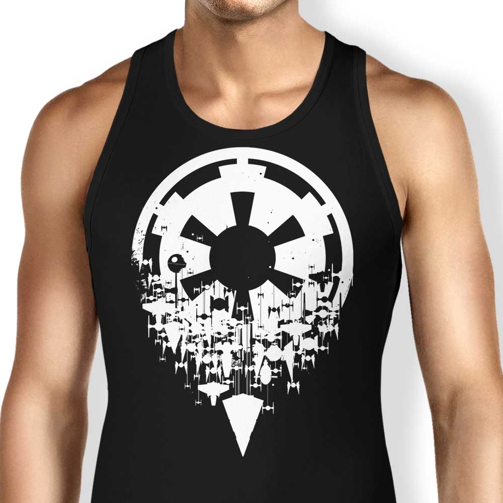 Fractured Empire Tank Top - Adult & Kids T-Shirts, Sweatshirts & Hoodies apparel design preview 1