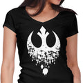 Fractured Rebellion Women's V-Neck - Adult & Kids T-Shirts, Sweatshirts & Hoodies apparel design preview 1