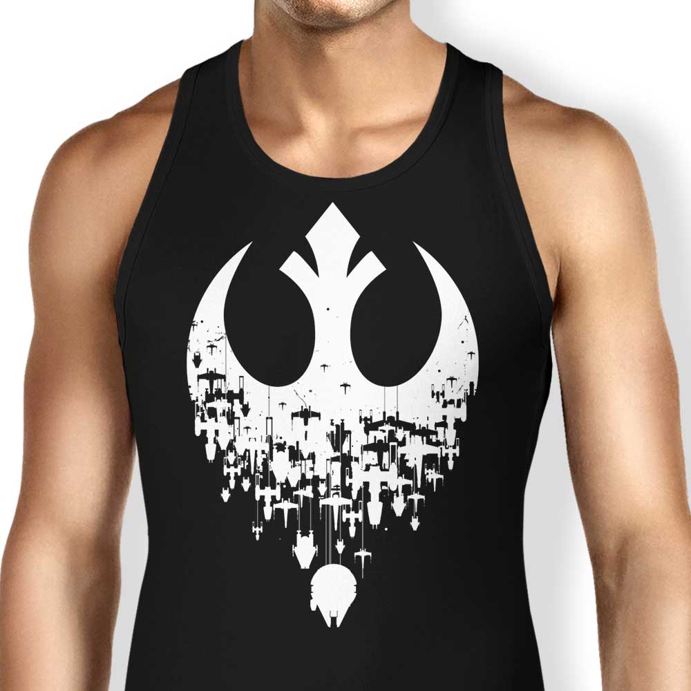 Fractured Rebellion Tank Top - Adult & Kids T-Shirts, Sweatshirts & Hoodies apparel design preview 1
