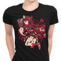 Fragrance In Thaw Hu Tao Women's Apparel - Adult & Kids T-Shirts, Sweatshirts & Hoodies apparel design preview 1