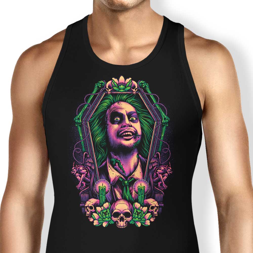 Framed Bio-Exorcist Tank Top - Adult & Kids T-Shirts, Sweatshirts & Hoodies apparel design preview 1