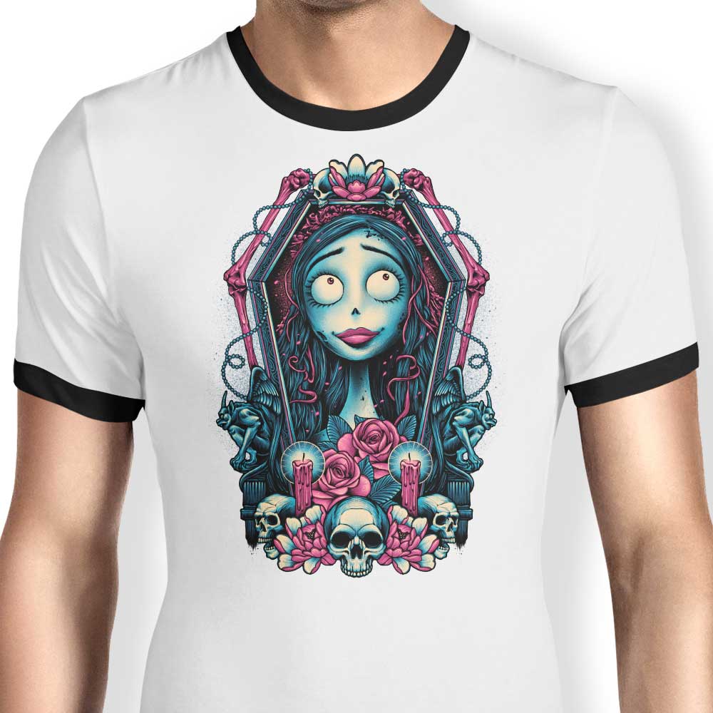 Framed Bride Ringer - Adult & Kids T-Shirts, Sweatshirts & Hoodies apparel design preview 1