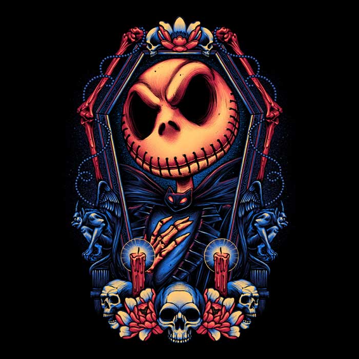 Framed Pumpkin King Men's Apparel - Adult & Kids T-Shirts, Sweatshirts & Hoodies apparel design preview 2