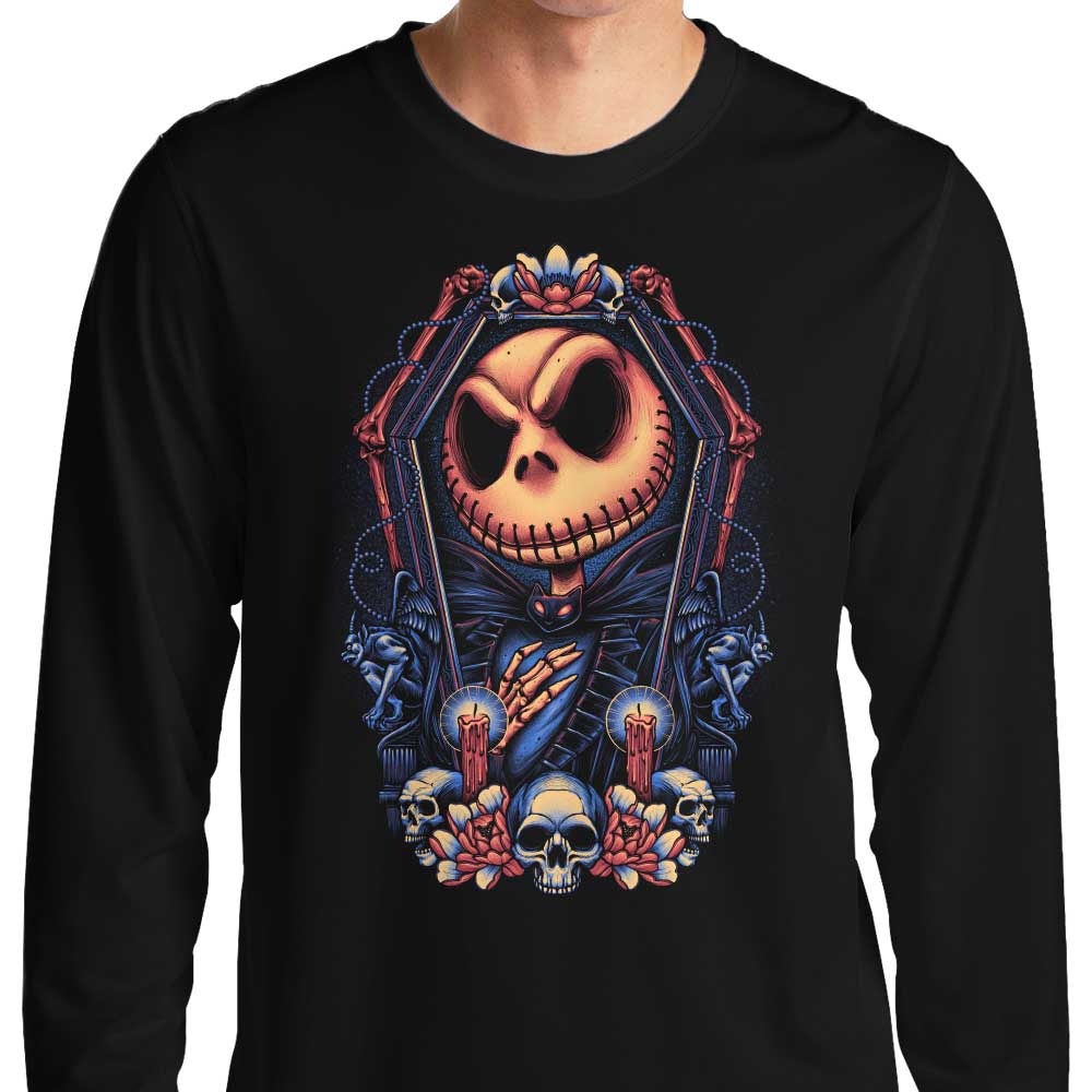 Framed Pumpkin King - Adult & Kids T-Shirts, Sweatshirts & Hoodies apparel design preview 1