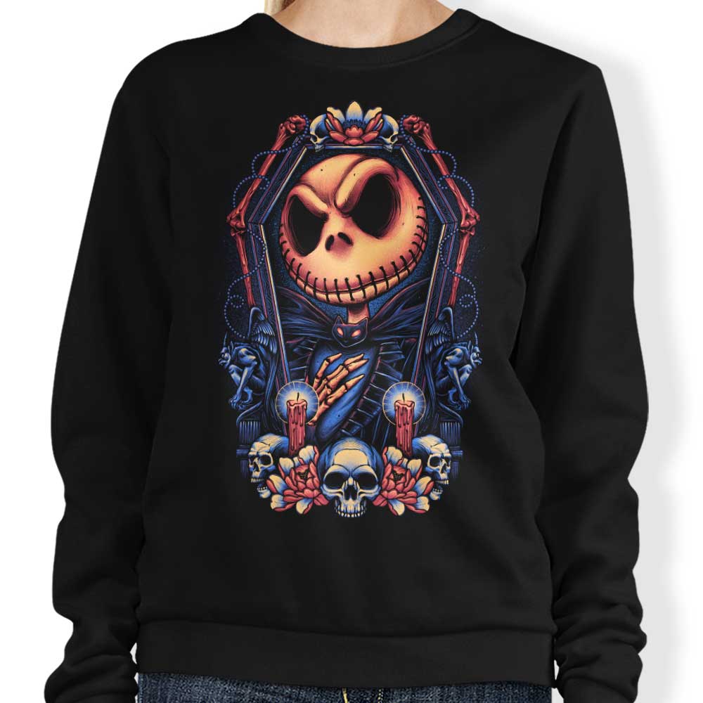 Framed Pumpkin King - Adult & Kids T-Shirts, Sweatshirts & Hoodies apparel design preview 1