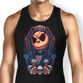 Framed Pumpkin King Tank Top - Adult & Kids T-Shirts, Sweatshirts & Hoodies apparel design preview 1