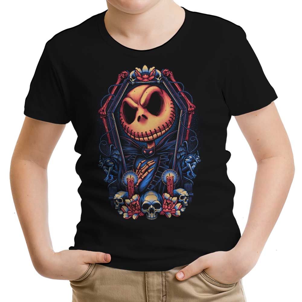 Framed Pumpkin King Youth Apparel - Adult & Kids T-Shirts, Sweatshirts & Hoodies apparel design preview 1
