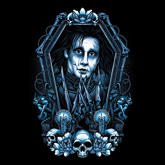 Framed Scissors Men's Apparel - Adult & Kids T-Shirts, Sweatshirts & Hoodies apparel design preview 2
