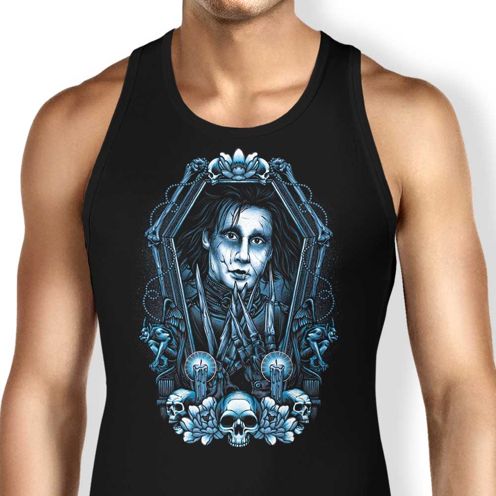 Framed Scissors Tank Top - Adult & Kids T-Shirts, Sweatshirts & Hoodies apparel design preview 1