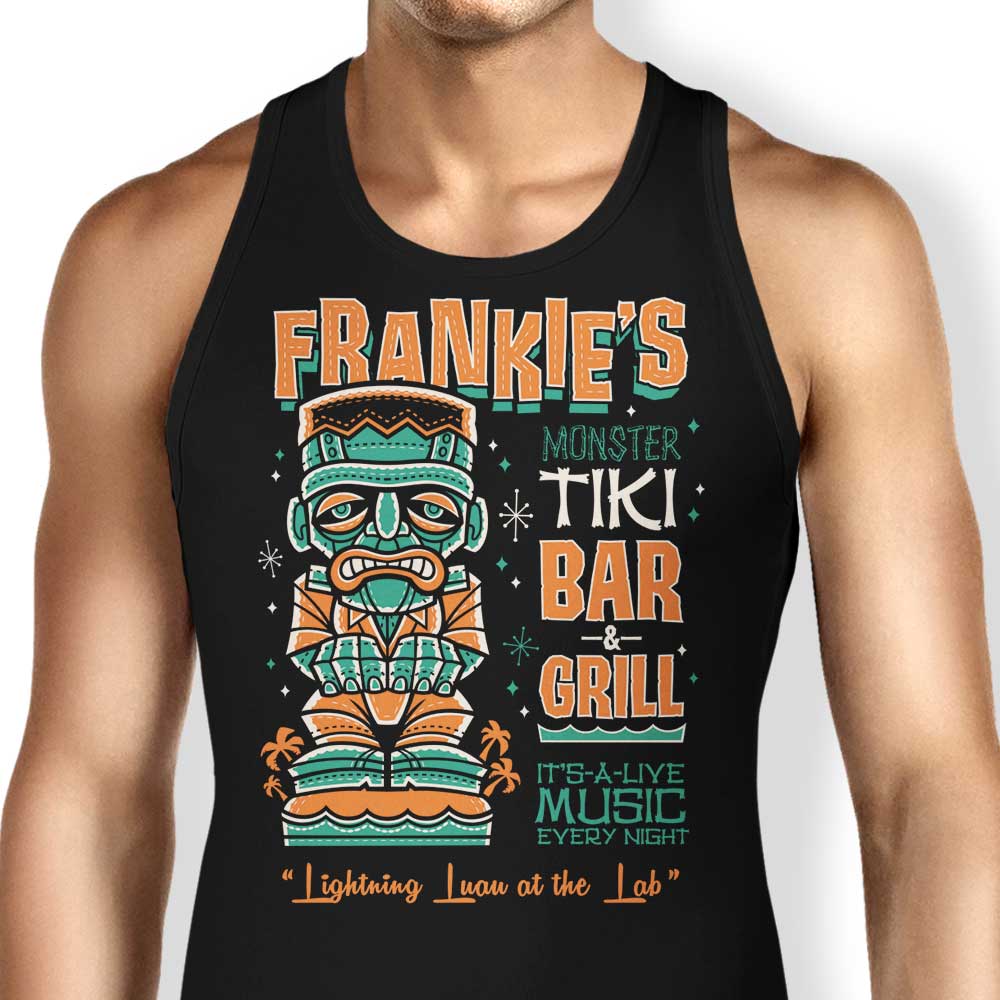 Frankie Tiki Tank Top - Adult & Kids T-Shirts, Sweatshirts & Hoodies apparel design preview 1