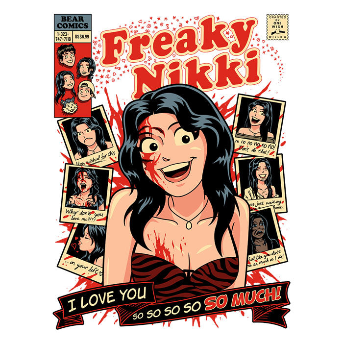 Freaky Comics Tank Top - Adult & Kids T-Shirts, Sweatshirts & Hoodies apparel design preview 2