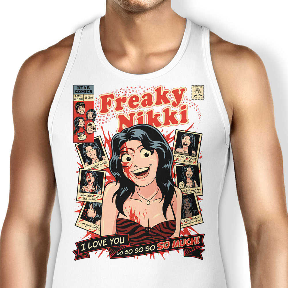 Freaky Comics Tank Top - Adult & Kids T-Shirts, Sweatshirts & Hoodies apparel design preview 1