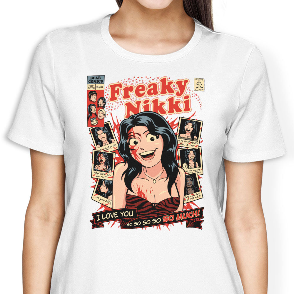 Freaky Comics Women's Apparel - Adult & Kids T-Shirts, Sweatshirts & Hoodies apparel design preview 1