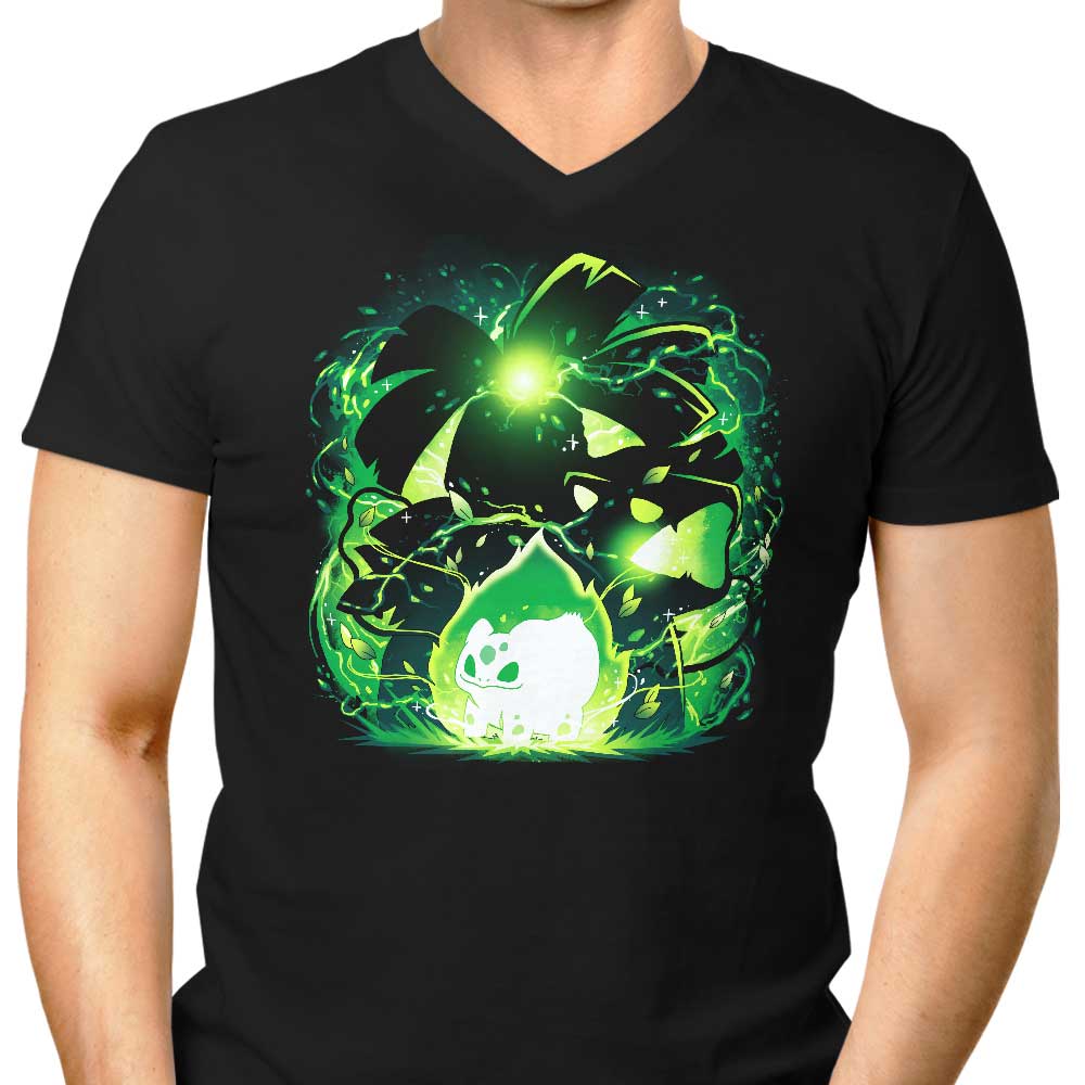 Frenzy Plant Men's V-Neck - Adult & Kids T-Shirts, Sweatshirts & Hoodies apparel design preview 1