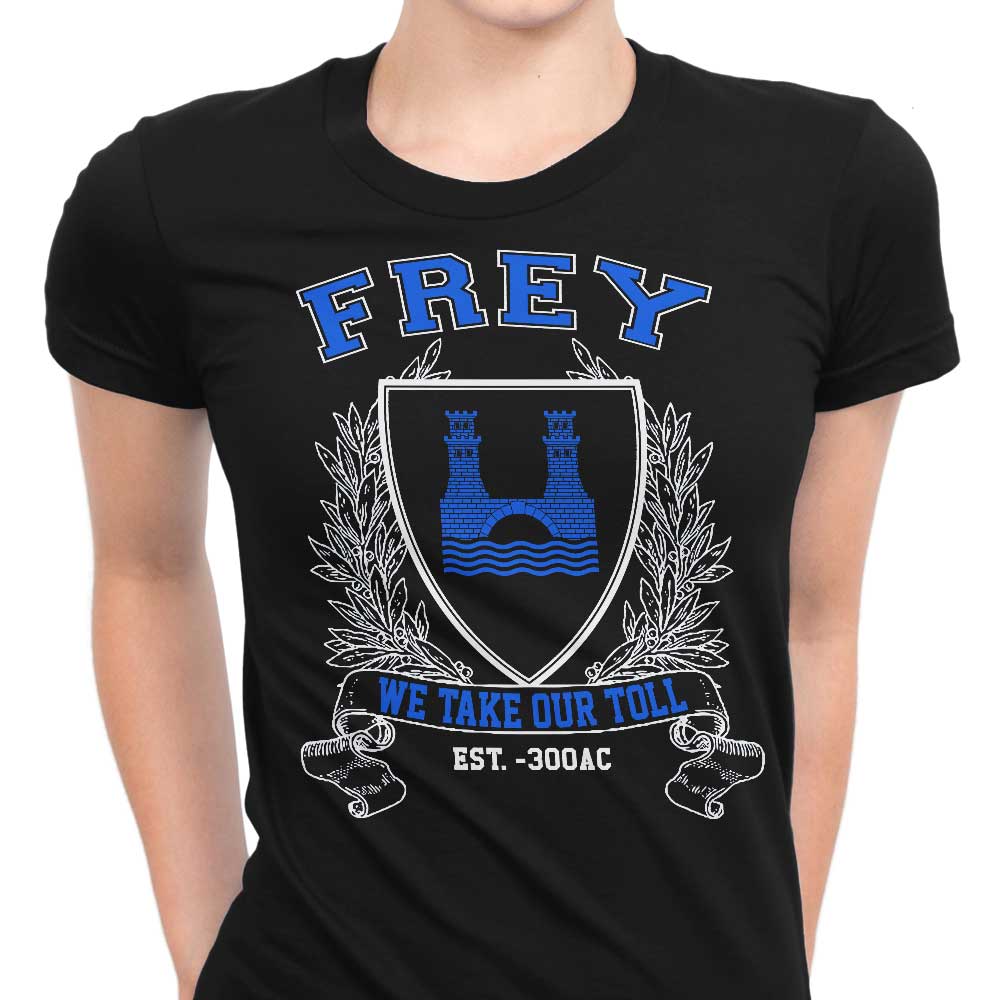 Frey University Women's Apparel - Adult & Kids T-Shirts, Sweatshirts & Hoodies apparel design preview 1