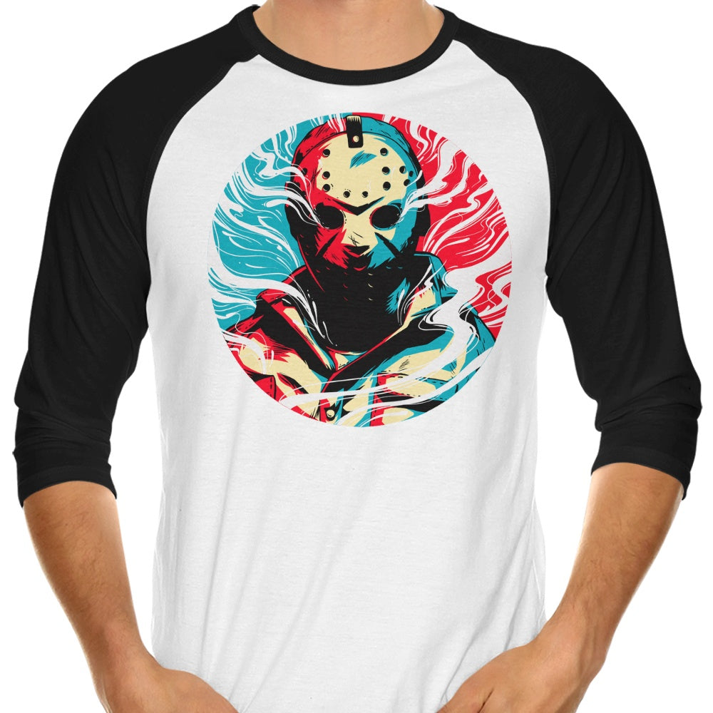 Friday in Color 3/4 Sleeve Raglan - Adult & Kids T-Shirts, Sweatshirts & Hoodies apparel design preview 1