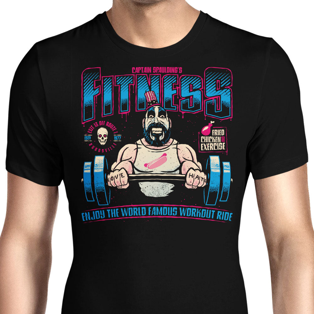 Fried Chicken and Exercise Men's Apparel - Adult & Kids T-Shirts, Sweatshirts & Hoodies apparel design preview 1