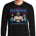 Fried Chicken and Exercise - Adult & Kids T-Shirts, Sweatshirts & Hoodies apparel design preview 1