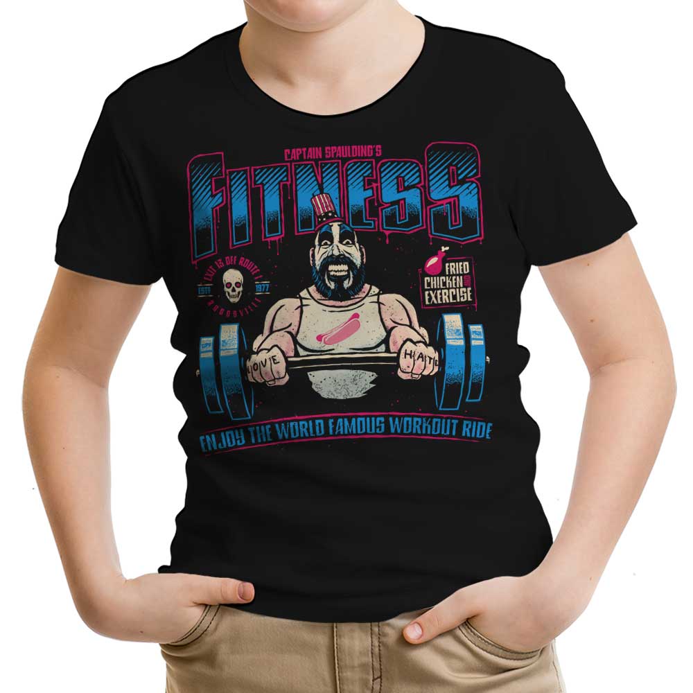 Fried Chicken and Exercise Youth Apparel - Adult & Kids T-Shirts, Sweatshirts & Hoodies apparel design preview 1