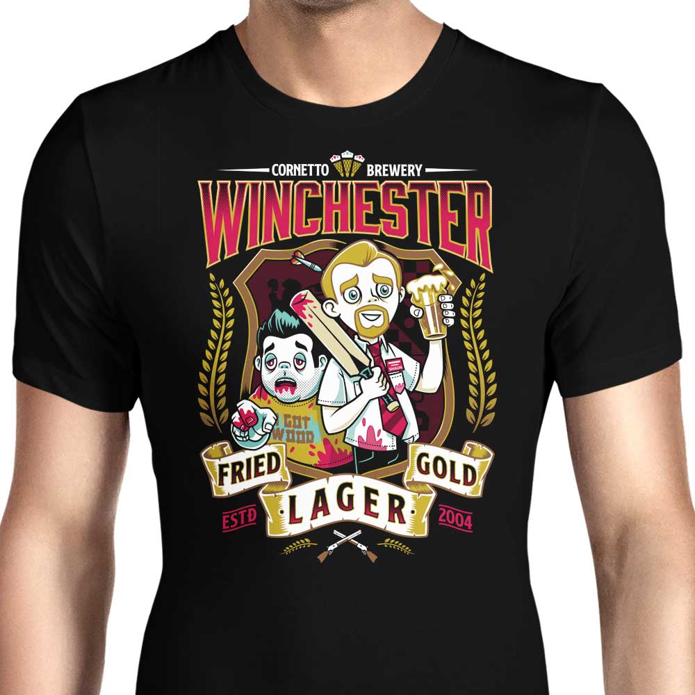 Fried Gold Lager Men's Apparel - Adult & Kids T-Shirts, Sweatshirts & Hoodies apparel design preview 1