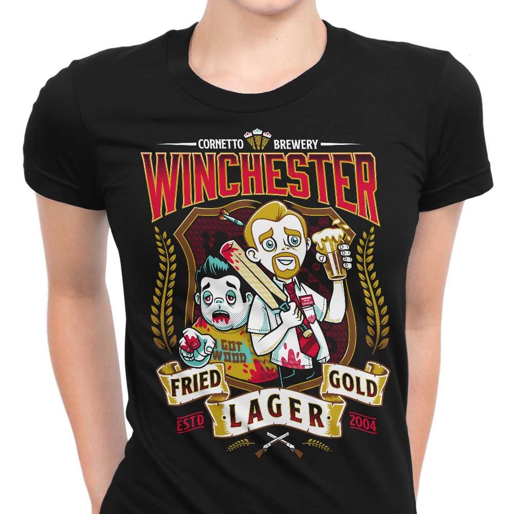 Fried Gold Lager Women's Apparel - Adult & Kids T-Shirts, Sweatshirts & Hoodies apparel design preview 1