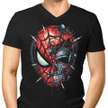Friendly Neighborhood No More Men's V-Neck - Adult & Kids T-Shirts, Sweatshirts & Hoodies apparel design preview 1