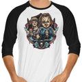 Friends til the End 3/4 Sleeve Raglan - Adult & Kids T-Shirts, Sweatshirts & Hoodies apparel design preview 1