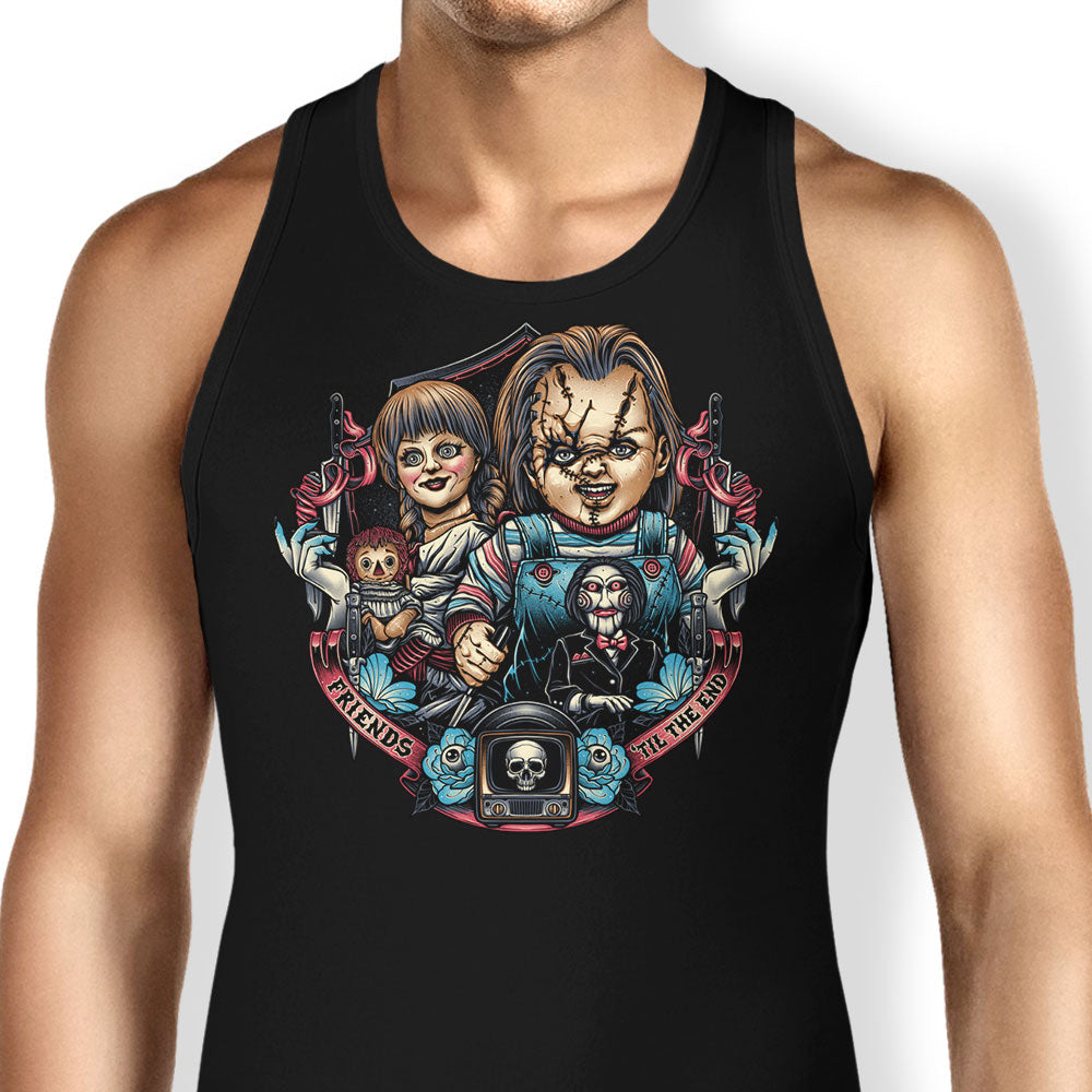 Friends til the End Tank Top - Adult & Kids T-Shirts, Sweatshirts & Hoodies apparel design preview 1