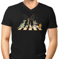 Friendship Road Men's V-Neck - Adult & Kids T-Shirts, Sweatshirts & Hoodies apparel design preview 1