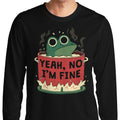 Frog is Fine - Adult & Kids T-Shirts, Sweatshirts & Hoodies apparel design preview 1