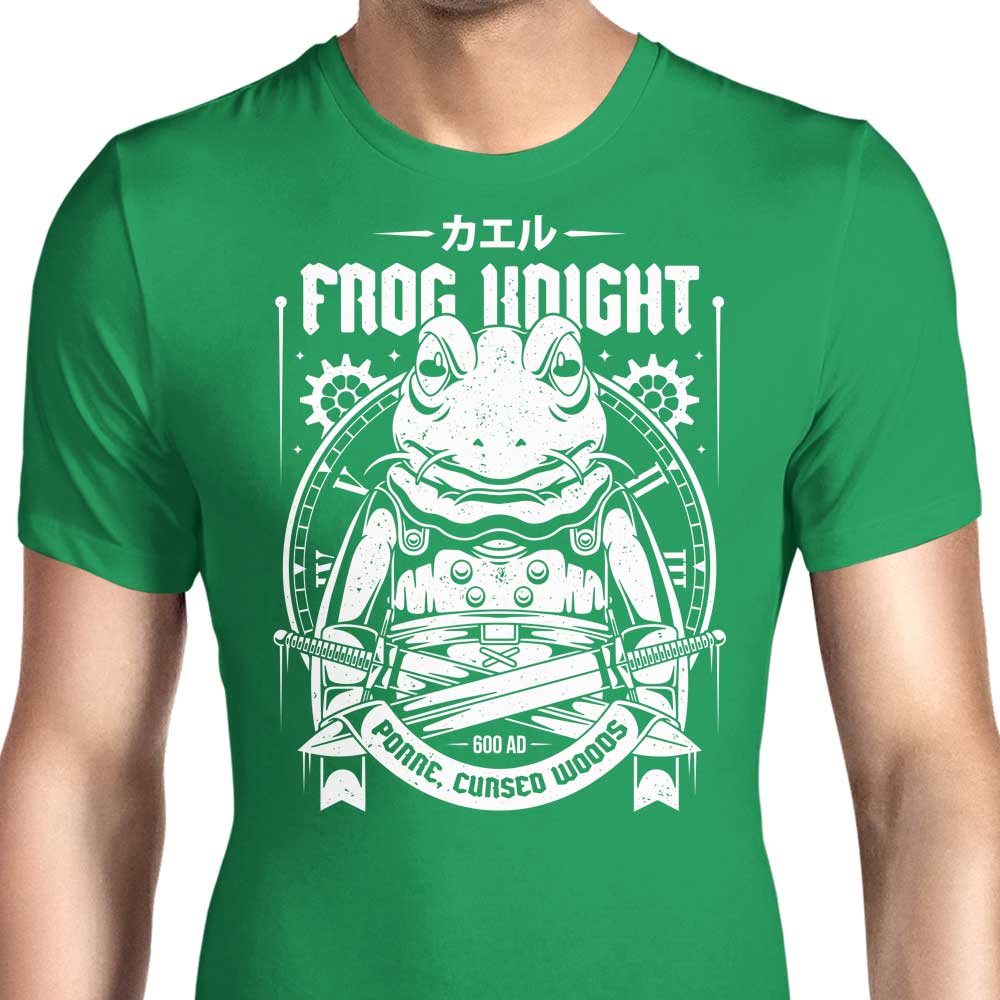 Frog Knight (Alt) Men's Apparel - Adult & Kids T-Shirts, Sweatshirts & Hoodies apparel design preview 1