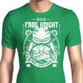 Frog Knight (Alt) Men's Apparel - Adult & Kids T-Shirts, Sweatshirts & Hoodies apparel design preview 1