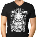 Frog Knight (Alt) Men's V-Neck - Adult & Kids T-Shirts, Sweatshirts & Hoodies apparel design preview 1