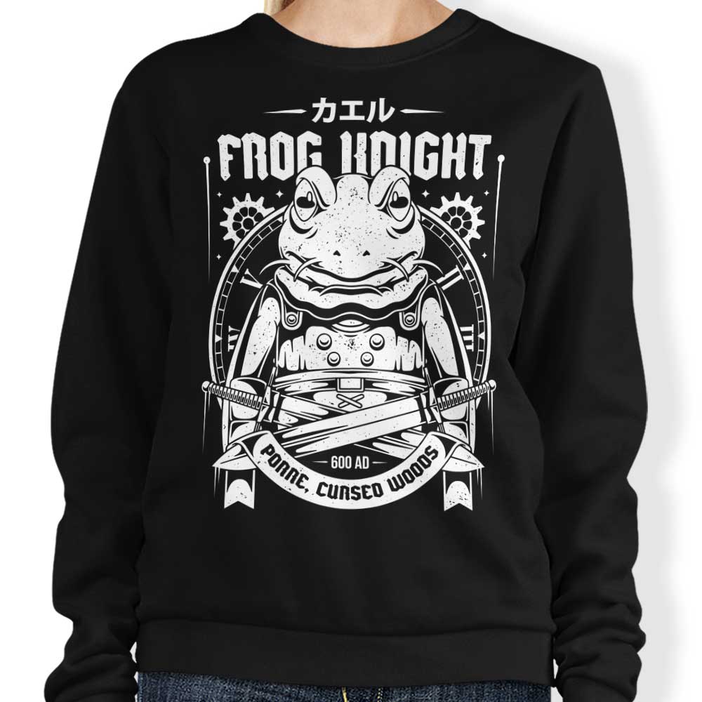 Frog Knight (Alt) - Adult & Kids T-Shirts, Sweatshirts & Hoodies apparel design preview 1