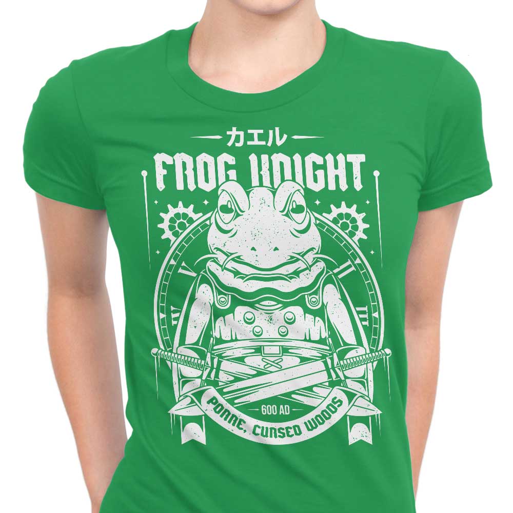 Frog Knight (Alt) Women's Apparel - Adult & Kids T-Shirts, Sweatshirts & Hoodies apparel design preview 1