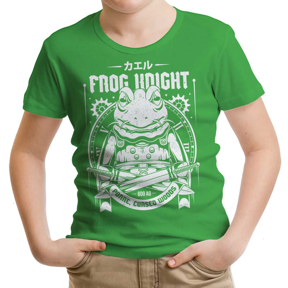 Frog Knight (Alt) Youth Apparel - Adult & Kids T-Shirts, Sweatshirts & Hoodies apparel design preview 1