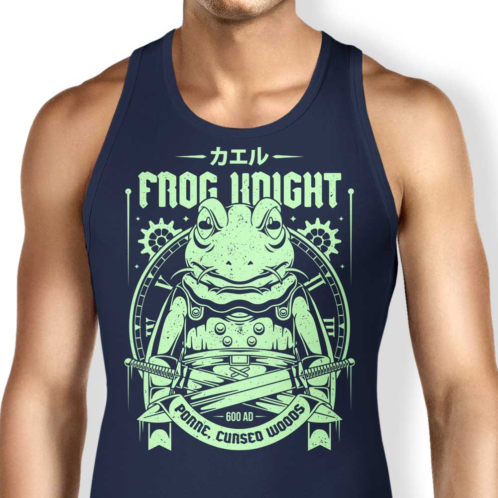 Frog Knight Tank Top - Adult & Kids T-Shirts, Sweatshirts & Hoodies apparel design preview 1