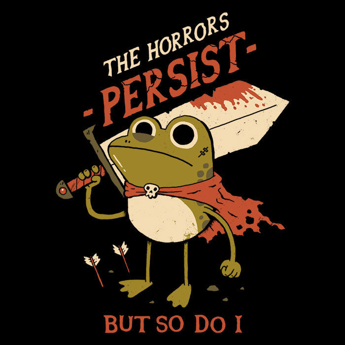 Frogs Persist Men's Apparel - Adult & Kids T-Shirts, Sweatshirts & Hoodies apparel design preview 2